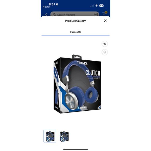 Tekniq Clutch Wireless Headphones - Picture 3 of 3